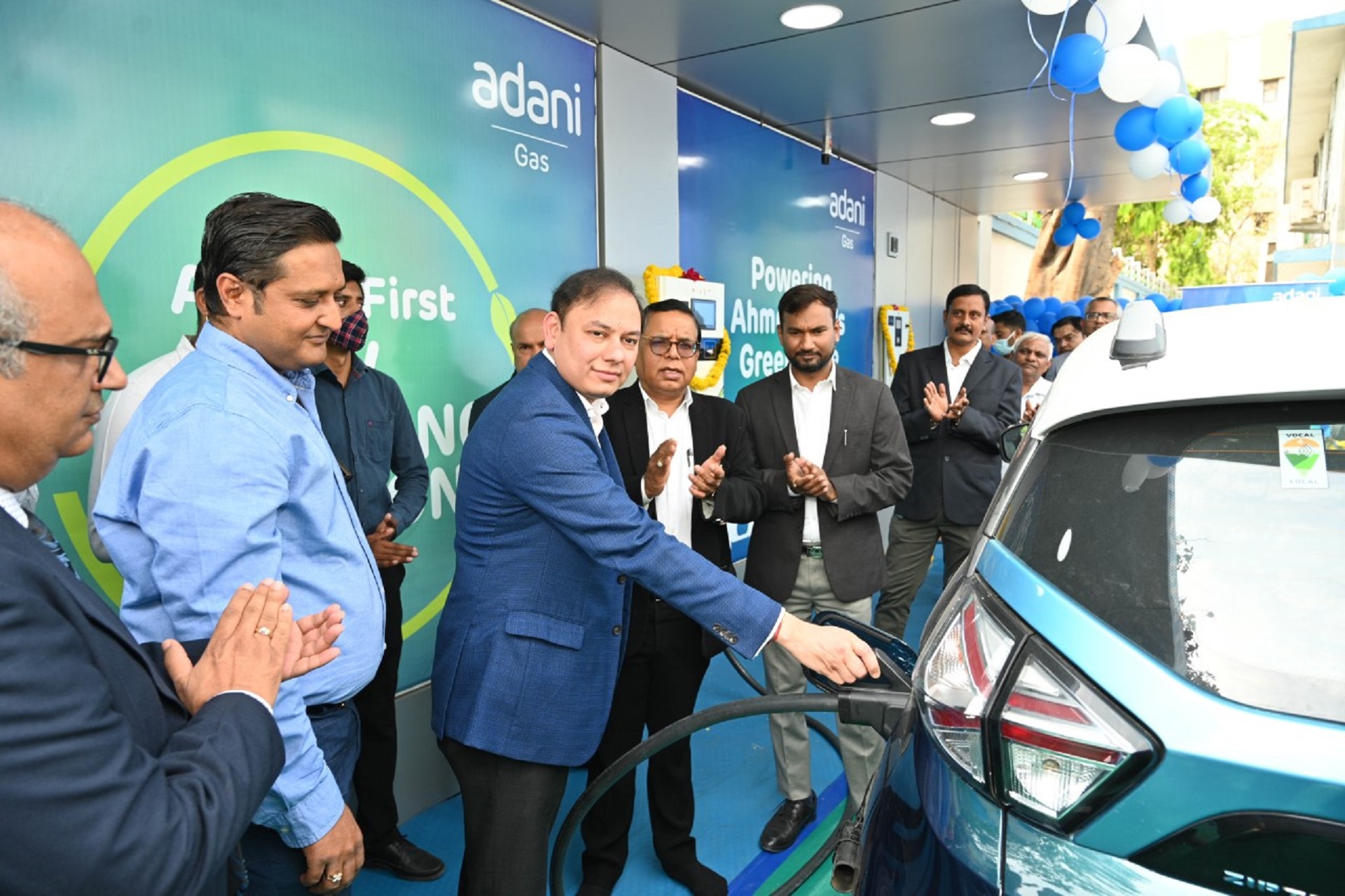 Adani Total Gas (ATGL) Enters EV Sector, Launches First EV Charging Station